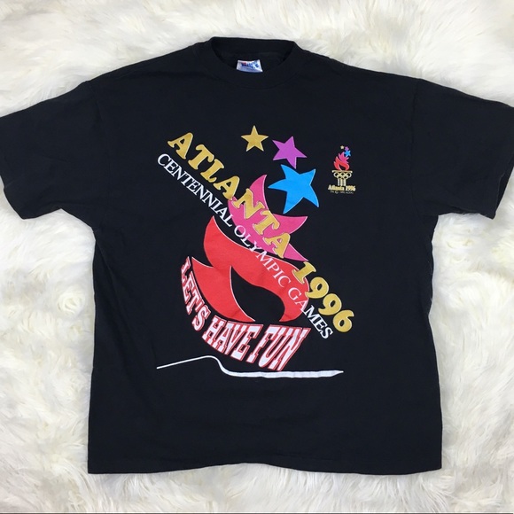 Vintage Other - ‘96 Atlanta Olympics Double Sided Vintage Tee